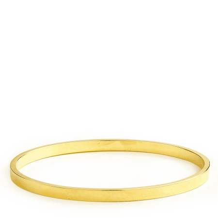 Polished 18ct Gold Bangle Polished 18ct Gold Bangle