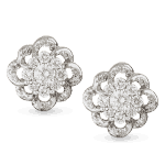 Armut Pırlanta Çift Halo Saplama Küpe Armut Pırlanta Çift Halo Saplama Küpe