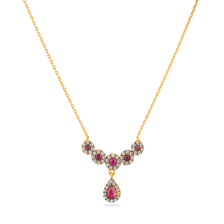 22ct Gold Teardrop Necklace 22ct Gold Teardrop Necklace