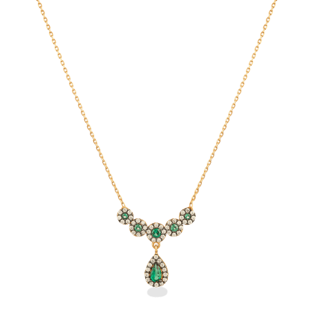 22ct Gold Teardrop Necklace 22ct Gold Teardrop Necklace