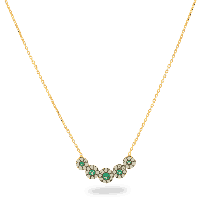 22ct Gold Floral Pendant