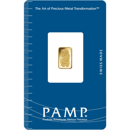 1.0 Gram Fine Gold Bar in 24ct Gold 1.0 Gram Fine Gold Bar in 24ct Gold