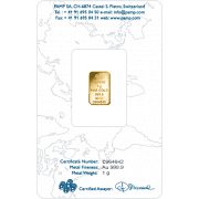 سبيكة ذهب فاخر عيار 1.0 جرام من الذهب عيار 24 قيراط سبيكة ذهب فاخر عيار 1.0 جرام من الذهب عيار 24 قيراط