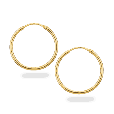 Square Shaped Gold Hoop Earrings Square Shaped Gold Hoop Earrings