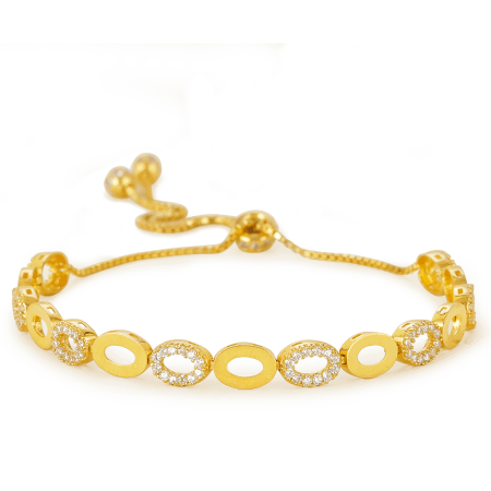 22ct Gold Round Halo CZ Drop Earrings 22ct Gold Round Halo CZ Drop Earrings