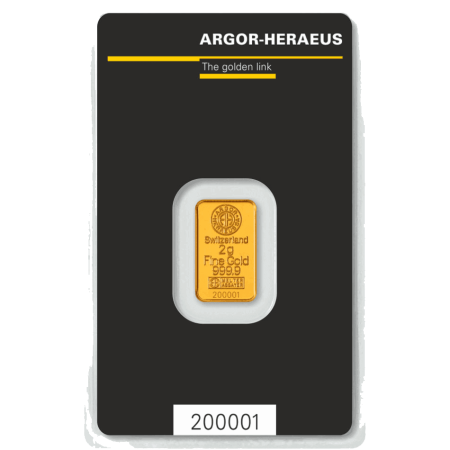 2.0 Gram Fine Gold Bar 2.0 Gram Fine Gold Bar