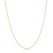 22ct Gold Box Chain in 16 Inches