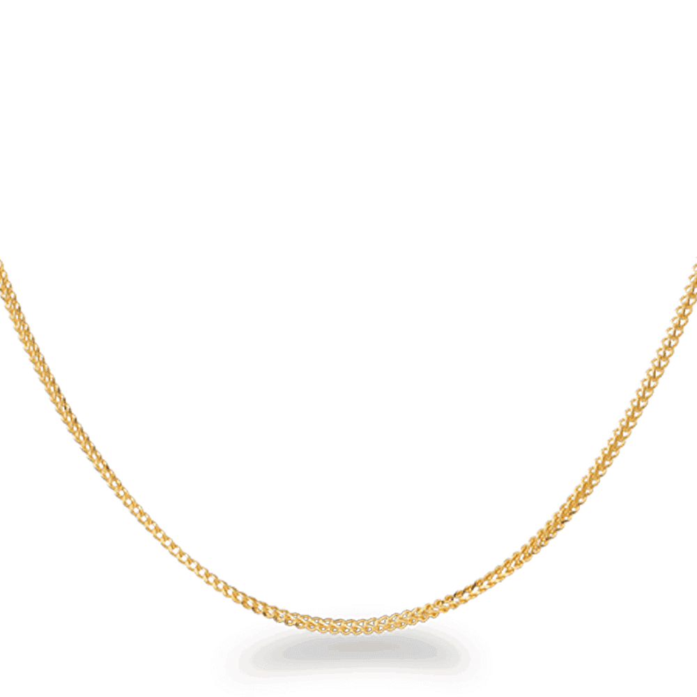 22ct Gold Foxtail Chain 20 Inches 22ct Gold Foxtail Chain 20 Inches