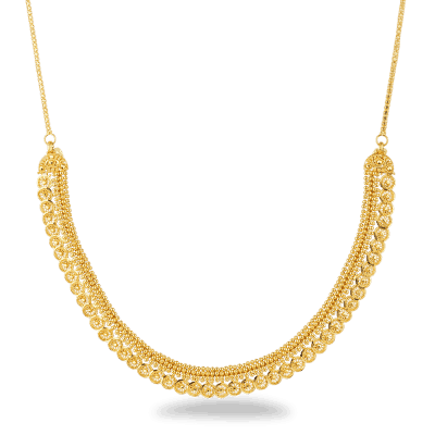 22ct Gold Filigree Necklace
