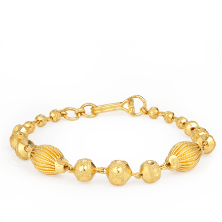 22ct Gold Oval Orbit CZ Bracelet 22ct Gold Oval Orbit CZ Bracelet