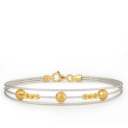 22ct Gold Oval Orbit CZ Bracelet 22ct Gold Oval Orbit CZ Bracelet