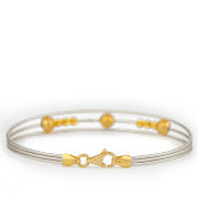 22 ayar altın oval orbit CZ bilezik 22 ayar altın oval orbit CZ bilezik