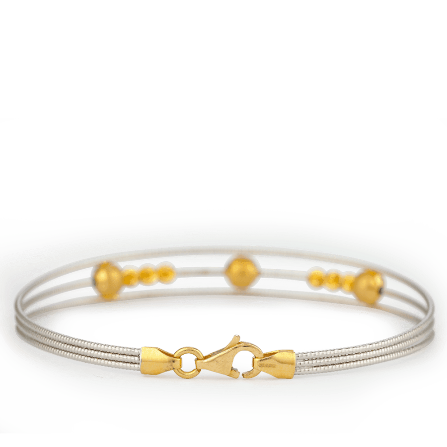 22 ayar altın oval orbit CZ bilezik 22 ayar altın oval orbit CZ bilezik