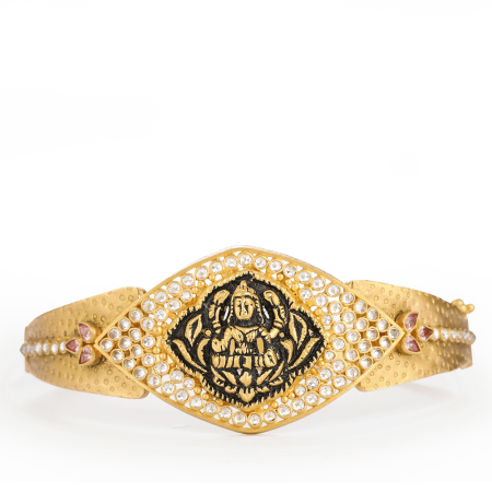 22ct Gold Oval Orbit CZ Bracelet 22ct Gold Oval Orbit CZ Bracelet