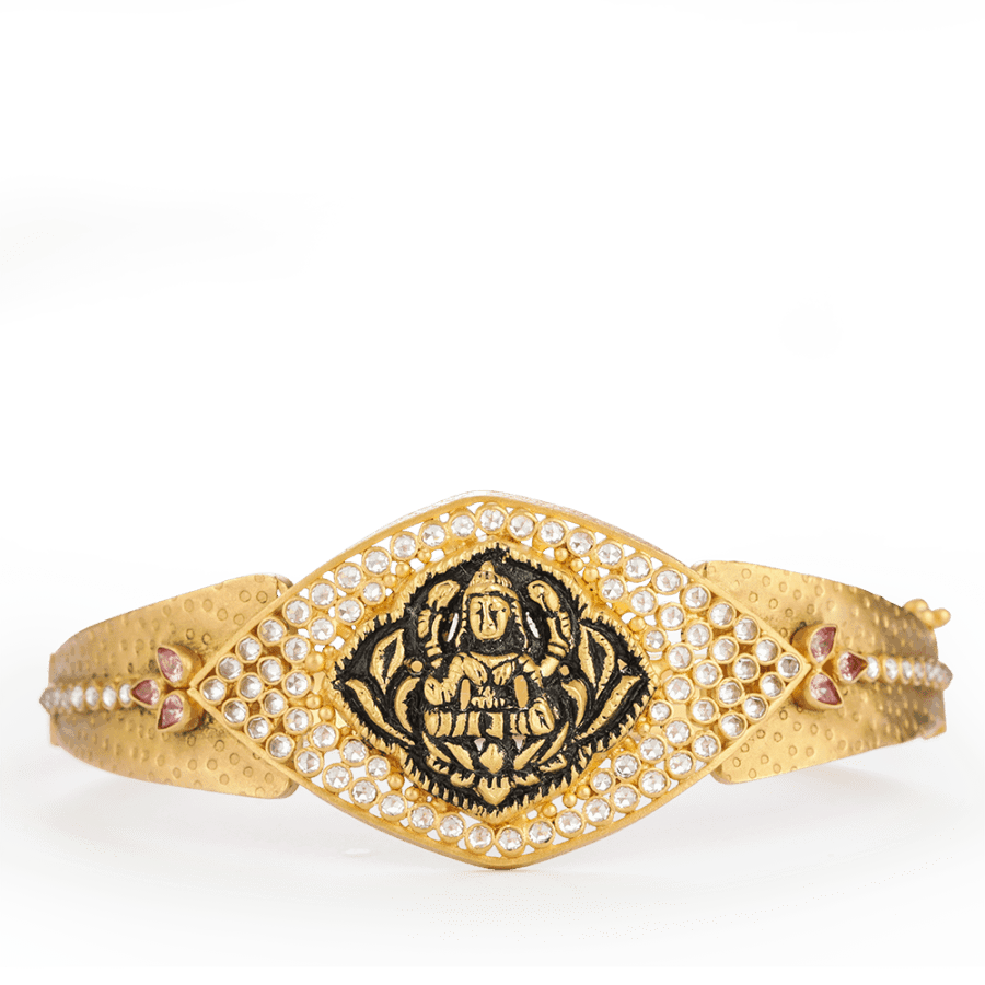 22 ayar altın oval orbit CZ bilezik 22 ayar altın oval orbit CZ bilezik