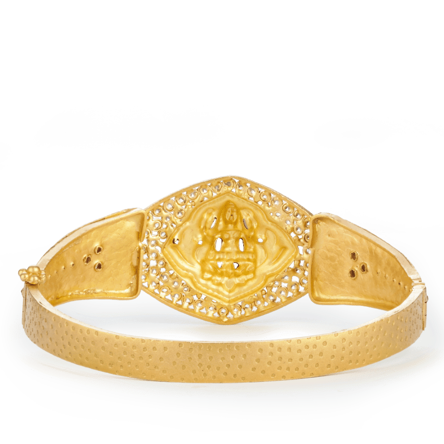 22 ayar altın oval orbit CZ bilezik 22 ayar altın oval orbit CZ bilezik