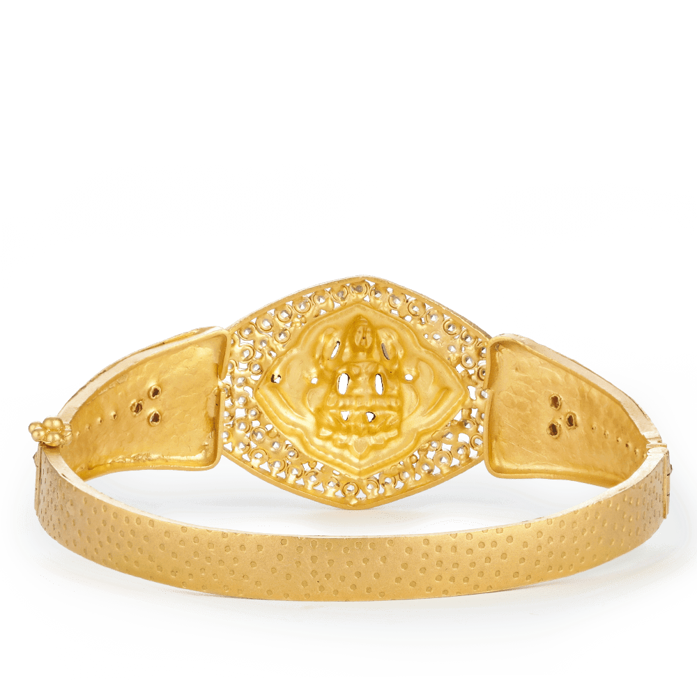 22 ayar altın oval orbit CZ bilezik 22 ayar altın oval orbit CZ bilezik