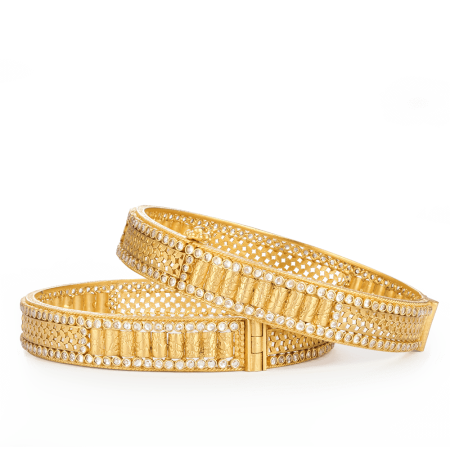 22ct Gold Oval Orbit CZ Bracelet 22ct Gold Oval Orbit CZ Bracelet