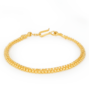 22 ayar altın oval orbit CZ bilezik 22 ayar altın oval orbit CZ bilezik