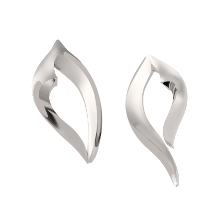 Vinyasa Collection 18ct White Gold Earring Vinyasa Collection 18ct White Gold Earring