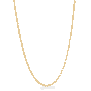 22ct Gold Heart Link Kette in 22 Zoll