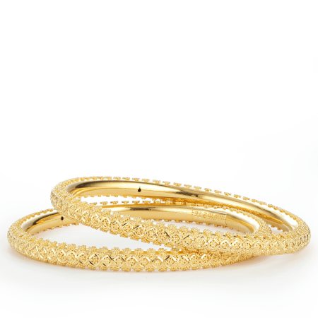 22ct Gold Heart charm Bracelet