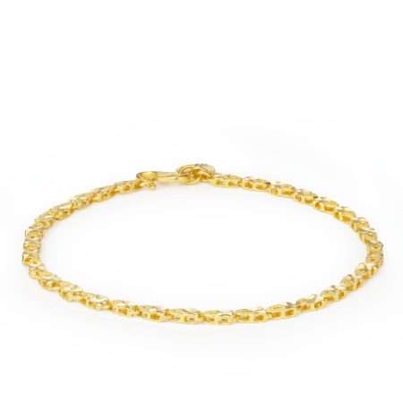 22ct Gold Heart charm Bracelet 22ct Gold Heart charm Bracelet