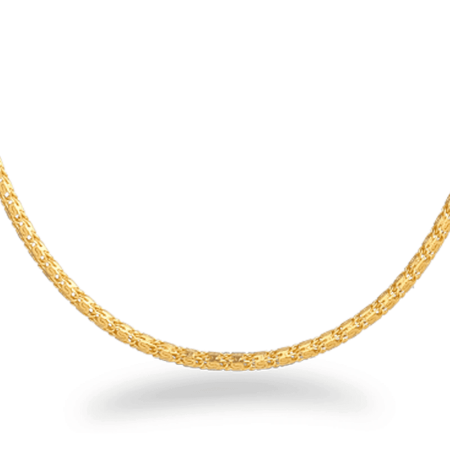22ct Yellow Gold Fancy Chain 20 Inch