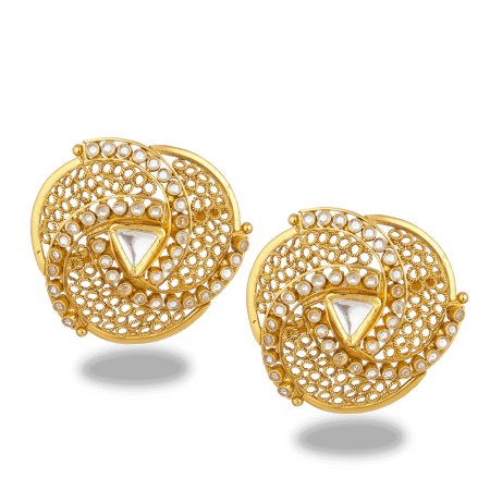 22ct Gold Armari Stud Earrings 22ct Gold Armari Stud Earrings