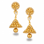 22 Ayar Altın Polki Taşlı Küpe 22 Ayar Altın Polki Taşlı Küpe