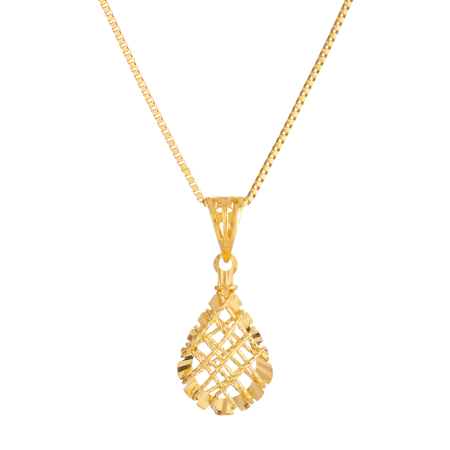 22ct teardrop Shaped Pendant 22ct teardrop Shaped Pendant