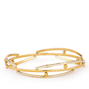 22 ayar altın süslü rodyum Kada bileklik 22 ayar altın süslü rodyum Kada bileklik