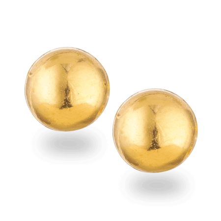 22ct Minimal Gold Stud Earrings 22ct Minimal Gold Stud Earrings