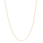 سلسلة ذيل الثعلب 22 قيراط في 16 بوصة سلسلة ذيل الثعلب 22 قيراط في 16 بوصة