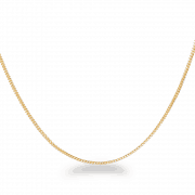 سلسلة ذيل الثعلب 22 قيراط في 16 بوصة سلسلة ذيل الثعلب 22 قيراط في 16 بوصة