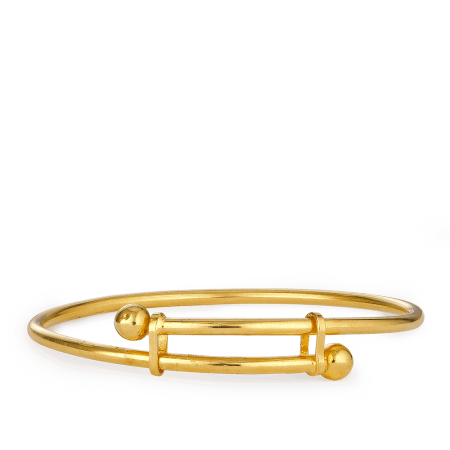 22ct Gold Girls and Boys Baby Bangle 22ct Gold Girls and Boys Baby Bangle