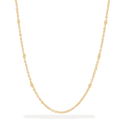 Diya 22ct Gold Bridal Chain With Uncut Polki Diamonds Diya 22ct Gold Bridal Chain With Uncut Polki Diamonds