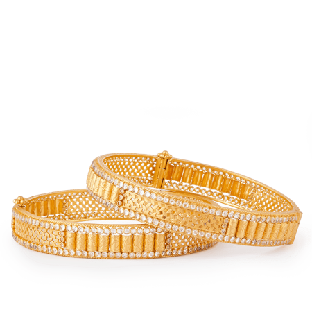 Anusha 22ct Gold Kada Bangles Anusha 22ct Gold Kada Bangles