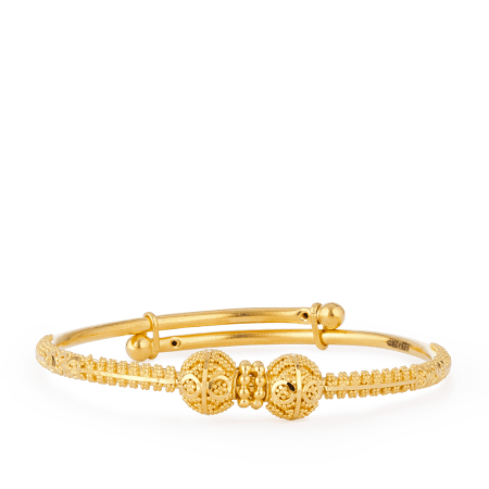 Boys Baby Bangle in 22ct