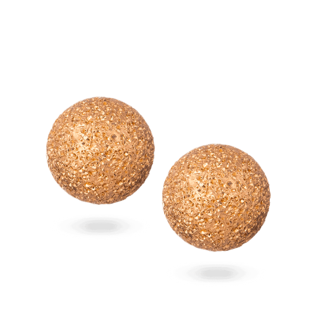 22ct Gold Textured Ball Stud Earrings 22ct Gold Textured Ball Stud Earrings