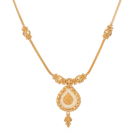 Bridal Necklace set in 22k Gold Bridal Necklace set in 22k Gold