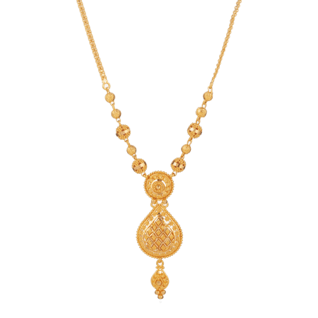 22ct Gold Bridal Necklace in Filigree Design 22ct Gold Bridal Necklace in Filigree Design