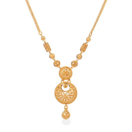 22ct Gold Bridal Necklace in Filigree Design 22ct Gold Bridal Necklace in Filigree Design