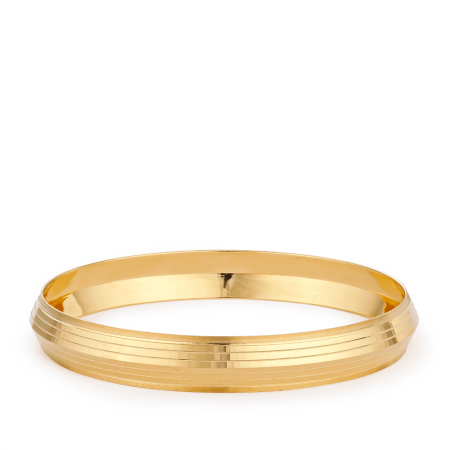 22ct Gold Classic Line Men’s Kada 22ct Gold Classic Line Men’s Kada