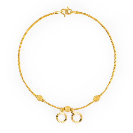 22k Gold Girls Bracelet
