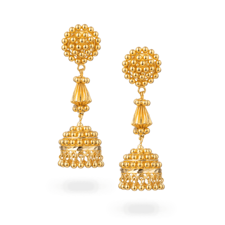 22ct Gold Jhumka Earring 22ct Gold Jhumka Earring