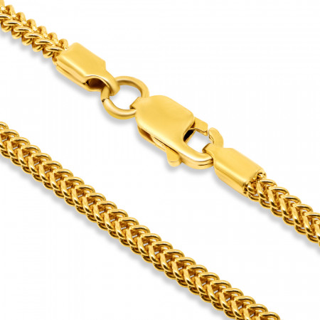 22ct Gold Sleek Fuchsschwanz Kette 1,7mm | 18 Zoll 22ct Gold Sleek Fuchsschwanz Kette 1,7mm | 18 Zoll