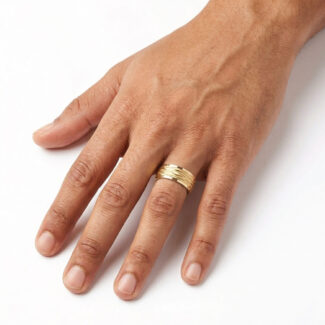 22 Carat Premium Gold Band Ring