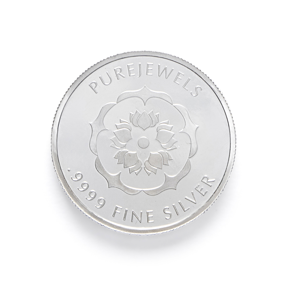 عملة تولا بادما لاكشمي الفضية عملة تولا بادما لاكشمي الفضية