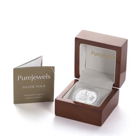 Silver Tola Padma Lakshmi Coin Silver Tola Padma Lakshmi Coin